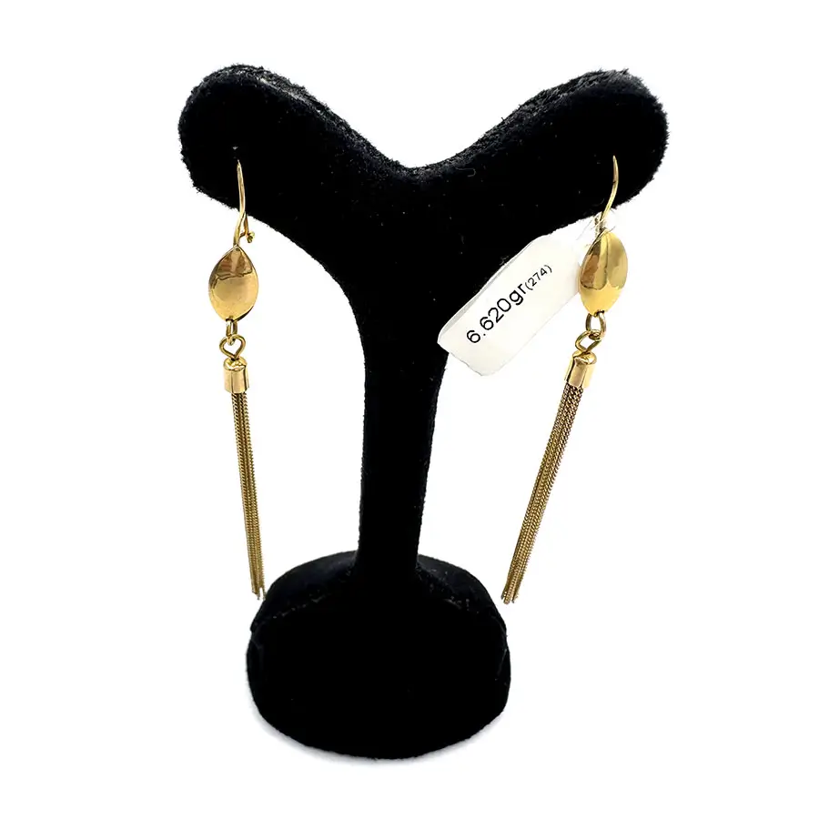 گوشواره طرح زنجیر