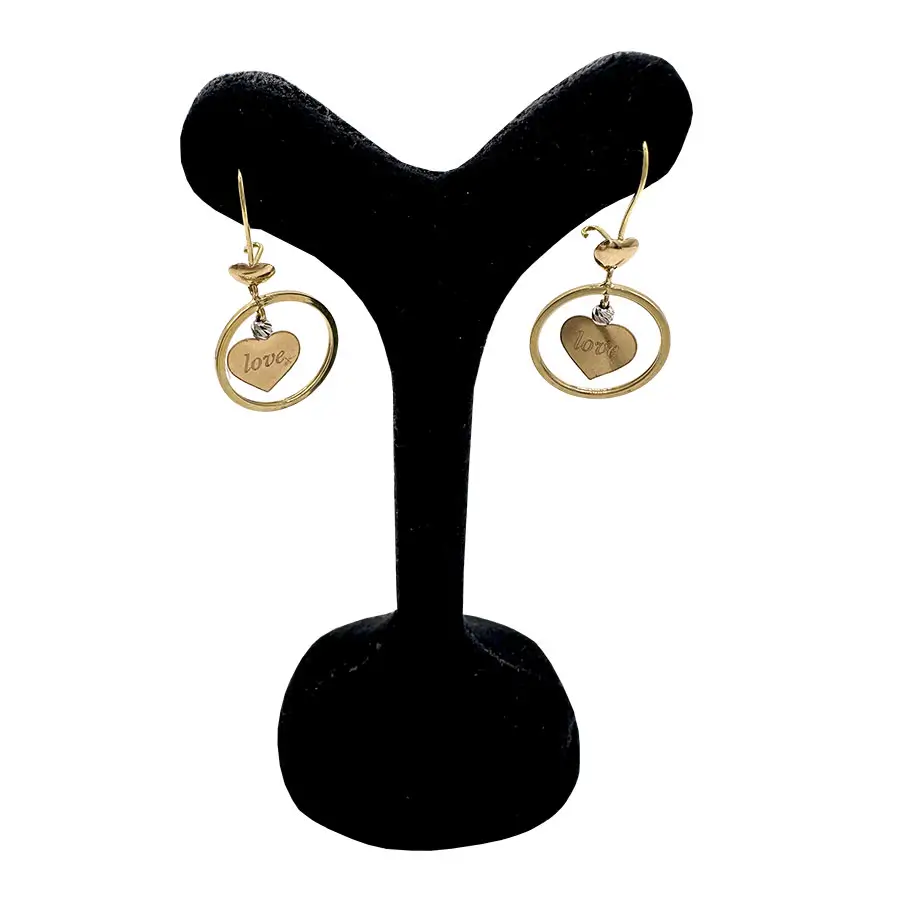 گوشواره طرح قلب